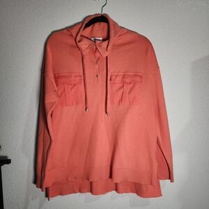 Calvin Klein Orange Knit Top